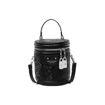 Wenpercy PU Bucket Bag, Shoulder Bag, Handbag Women's Multicolor