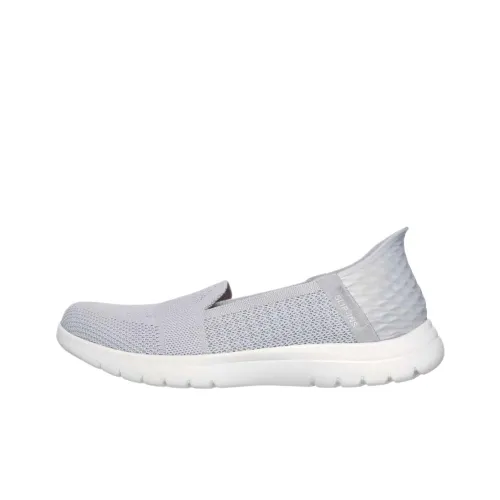 Skechers On The GO Fle Low Top Casual Shoes Women's Gray
