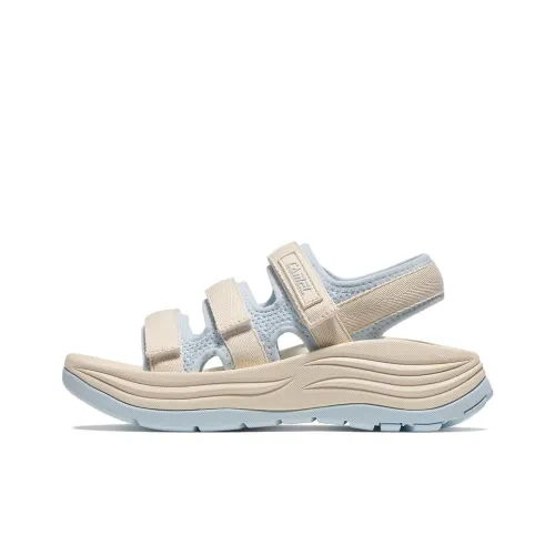 Blue Beach Sandals Women's Milk White/Glacier Blue/Milk White/Iris Purple/Black/Beige