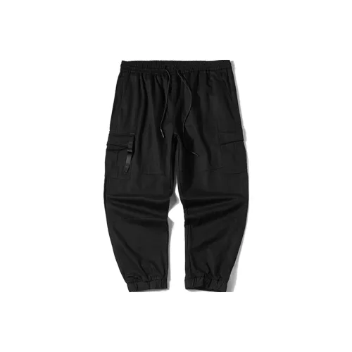 N-MAX Casual Pants Spring And Autumn Men's Black