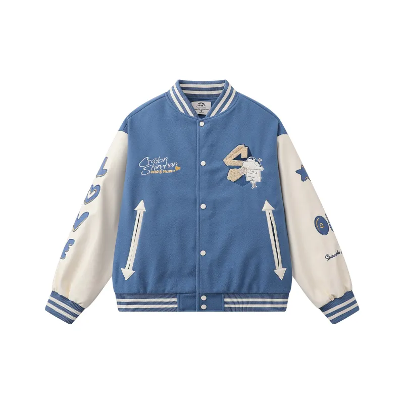 Crayon Shinchan Baseball Jacket Coat Unisex-45