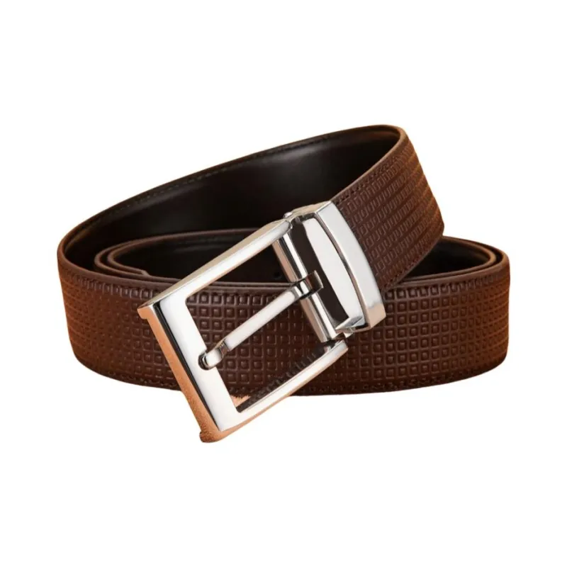 JEANSWEST PU Leather Belts Men's 3.4cm-2