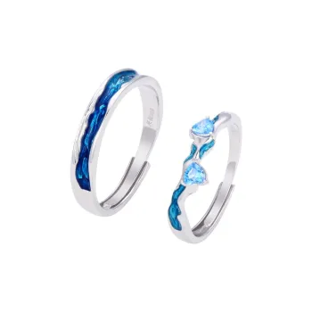 Strange S999 Fine Silver Rings Unisex