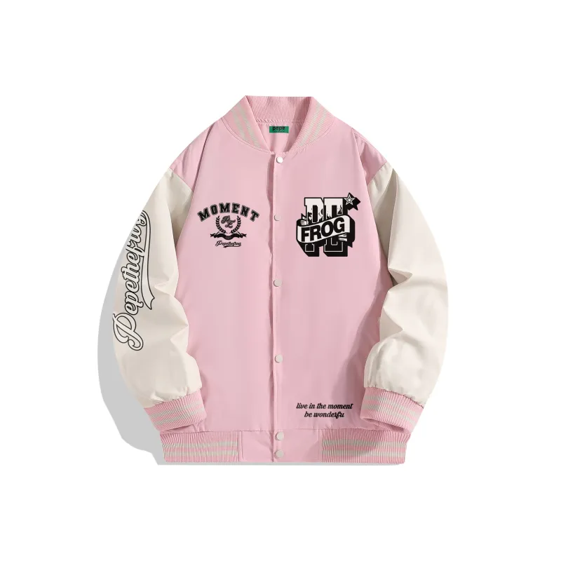 Pepe The Frog Baseball Jacket Unisex-0