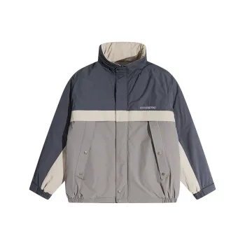 CoosRetro Puffer Jackets Unisex Dark Gray