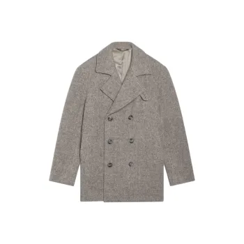 Agnes B. FW24 Coats Men's Brown