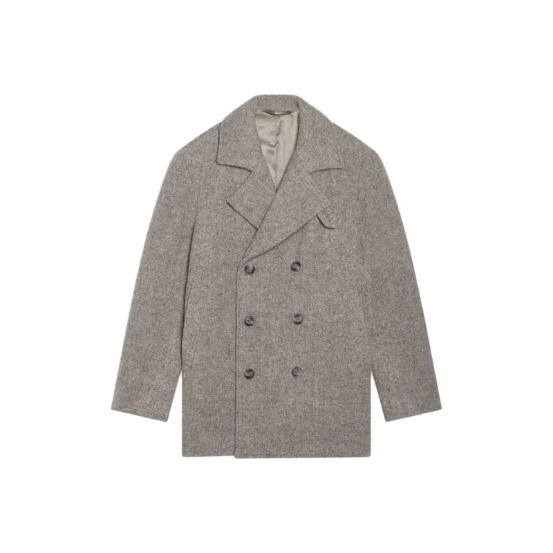 Agnes B. FW24 Coats Men's Brown-0
