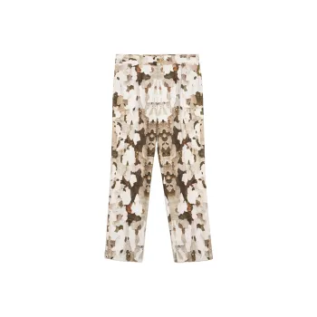 Burberry Camouflage Print Cargo Trousers