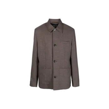 NANUSHKA Jackets Men Brown