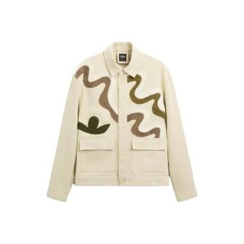 ZARA Jackets & Coats Men's White