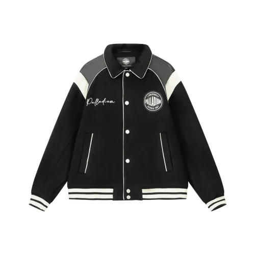 Palladium Baseball Jacket Unisex Lead Black