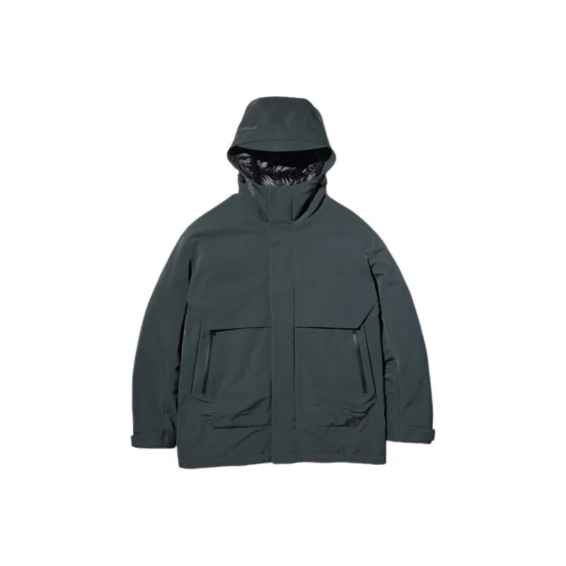 Jil Sander X UNIQLO Jil Sander Collaboration Jackets Men Dark Green-0