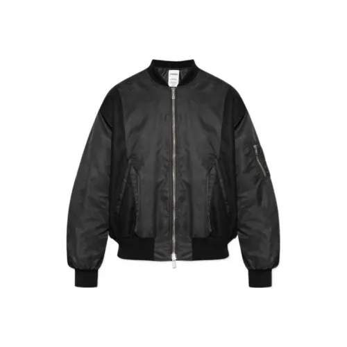 crewneck leather T-shirt