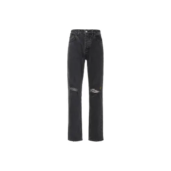 Drew House Smiley Collection Jeans Unisex Black