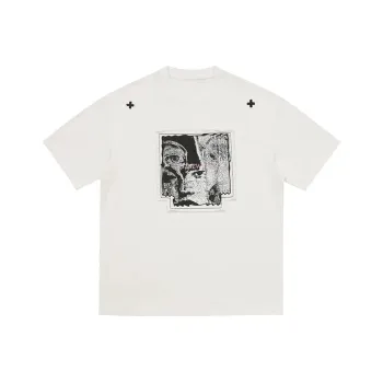 PAINT STAIN T-Shirts Unisex White