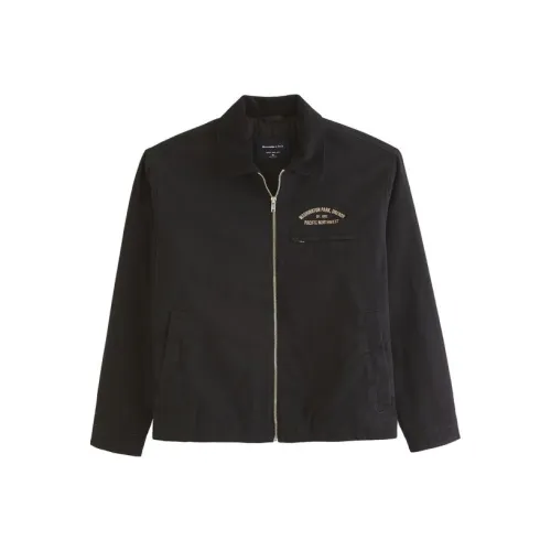 Abercrombie＆Fitch Jackets Men Black