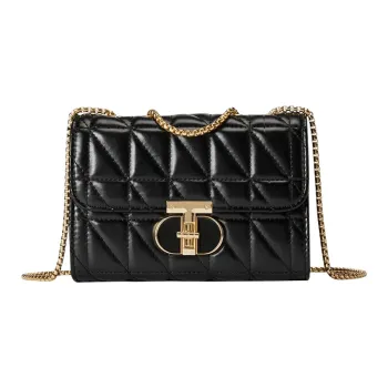 Juju Jimmy PU Shoulder Bag, Crossbody Bag Women's Black