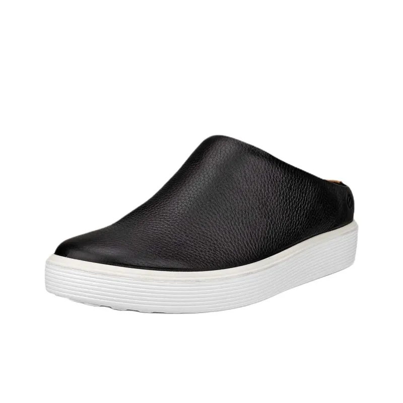 Ecco Abrasion Resistant Closed Toe Slippers Women's Black-1