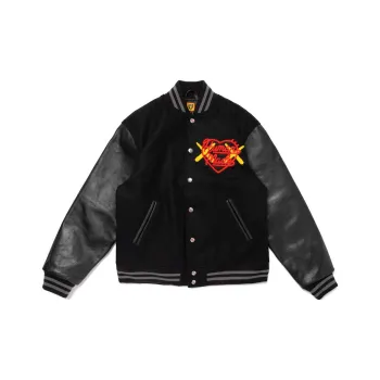 HUMAN MADE X Kaws Varsity Ii Jacket
