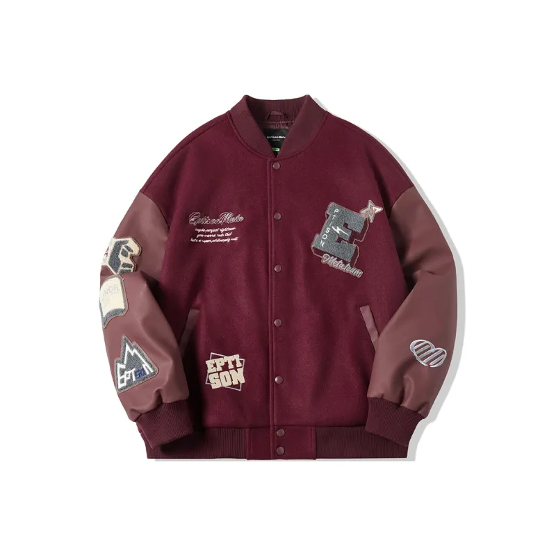 EPTISON Baseball Jacket Coat Unisex-4