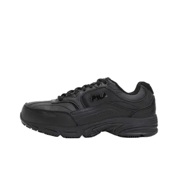 FILA Memory Workshift Low Top Running Shoes Men's Black