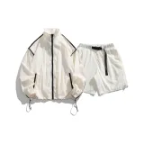 Beige Apricot Clothing Sets