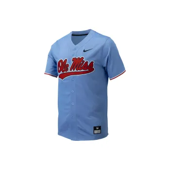 Nike Ole Miss Men's Nike College Replica Baseball Jersey