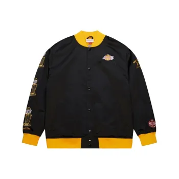 Mitchell & Ness x NBA Los Angeles Lakers Jackets Coats Unisex Black