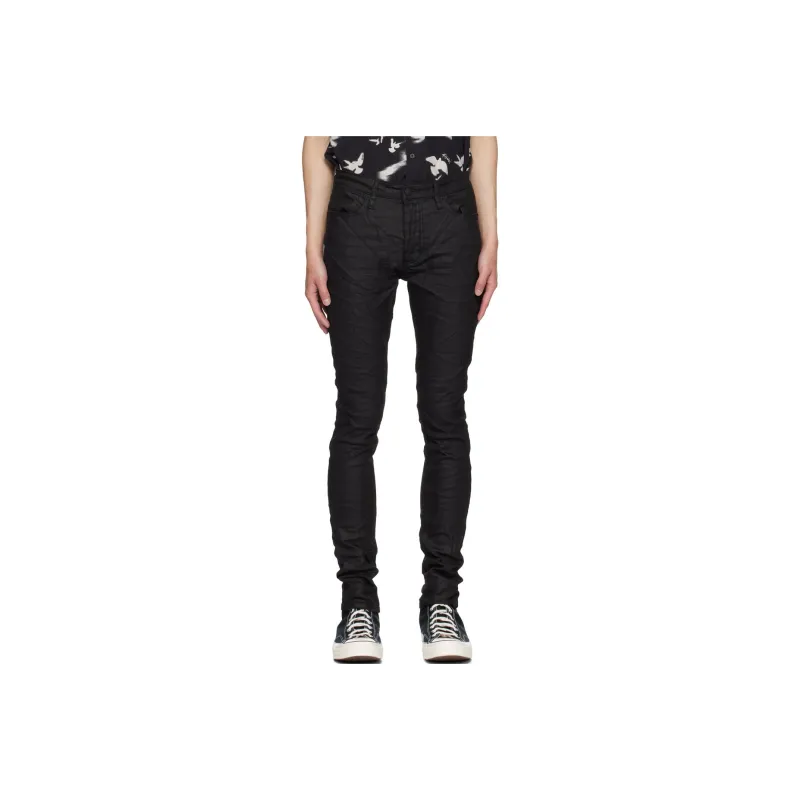 Ksubi Van Winkle Wax Wash Skinny Jeans-0