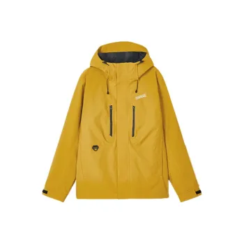 Skechers Waterproof And Warm Windbreaker Jacket Men's Warm Autumn Yellow