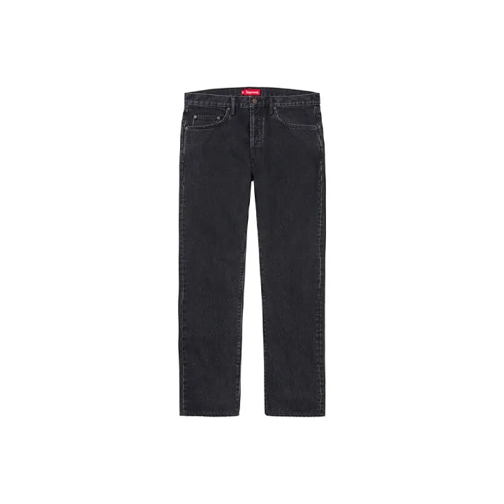 Supreme SS21 Jeans Unisex Black-0