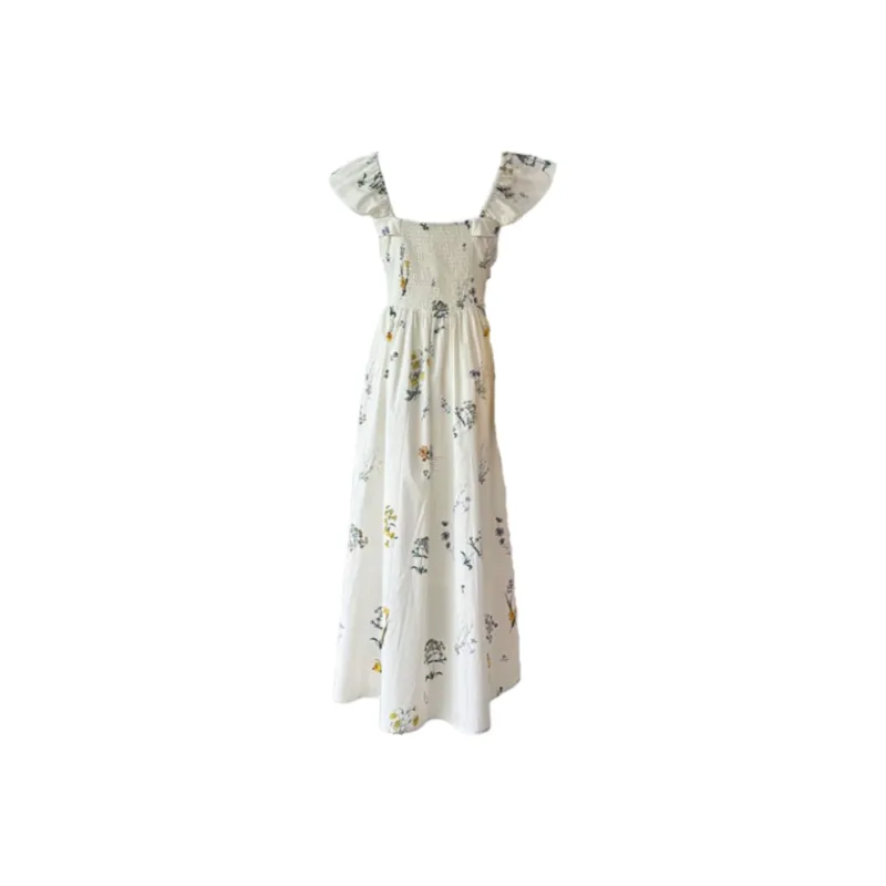 BEAUTIFUL CONFESSION Short Sleeved Dress Women's Apricot-1