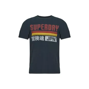 SUPERDRY T Shirt Men's Marine Blue