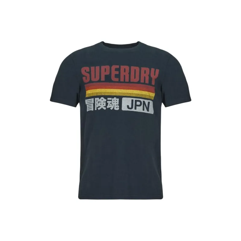 SUPERDRY T Shirt Men's Marine Blue-0