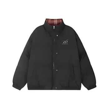 A Chock Puffer Jacket Unisex Black