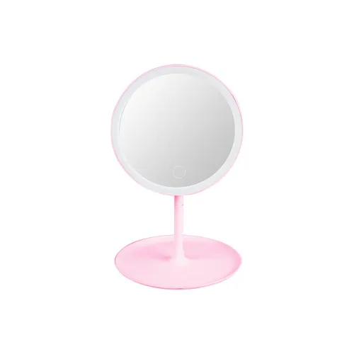 Sweet Pillow House LED Lighted Desktop Makeup Mirror With Portable Design Mirror