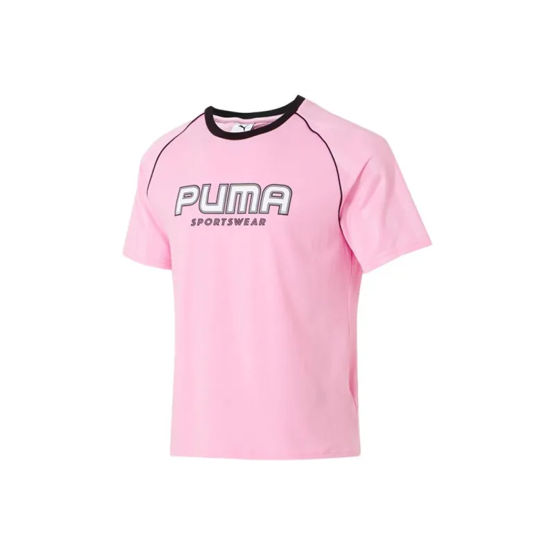 PUMA Sports Life Collection SS25 T Shirt Men's Pink-0