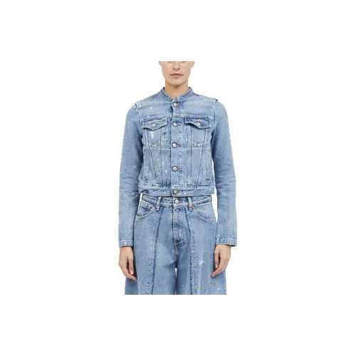 Nike Yoga Luxe Womens Hoodie Button Up Denim Jacket