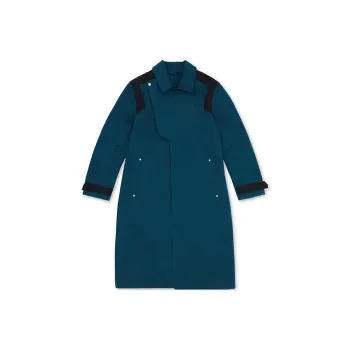 A COLD WALL* Logo badge Longline Trench Coat