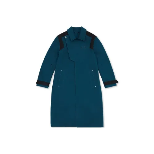 A COLD WALL* Logo badge Longline Trench Coat