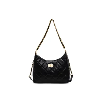 Wenpercy PU Tote Crossbody Bag, Shoulder Bag Women's Black