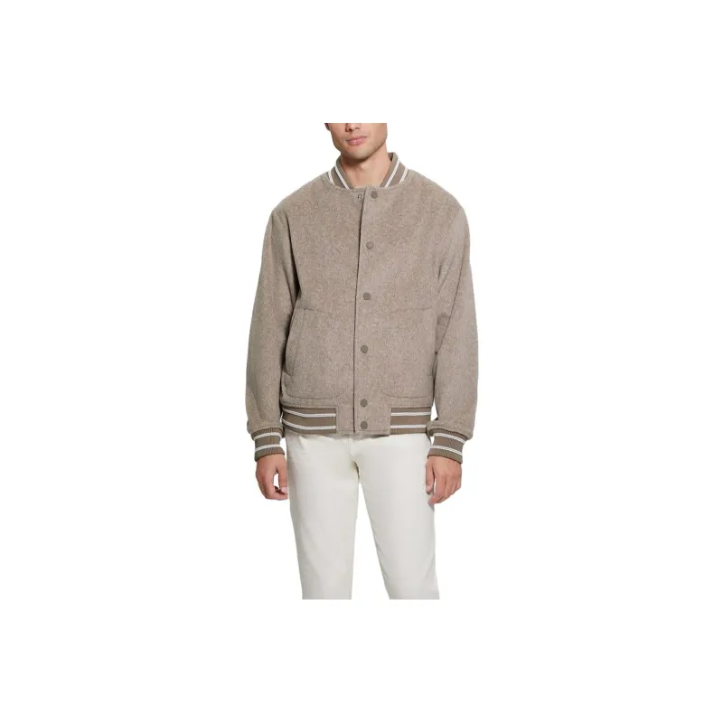 GUESS Jackets Men Brown-0