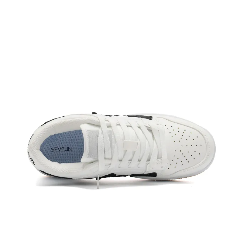 7 SEVFUN Wear resistant And Lightweight Low Top Skateboard Shoes Unisex-32
