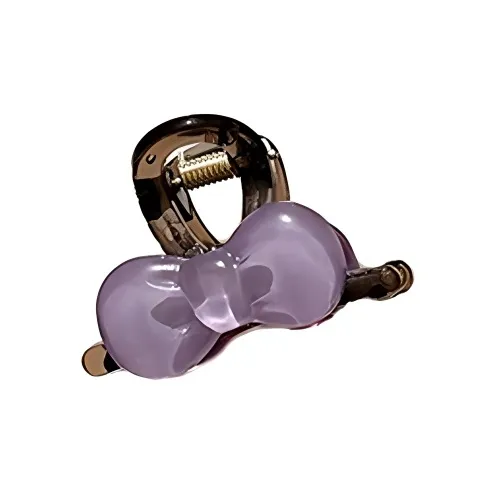 Water Jade Acrylic Hair Clips Women's-8