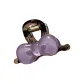 Coffee Purple Bowknot