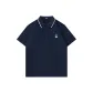 [Ice Silk Antibacterial]Navy Blue (Tf Hero Warrior Chest Logo)