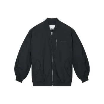 ISABEL MARANT Bakya Logo Embroidered Bomber Jacket
