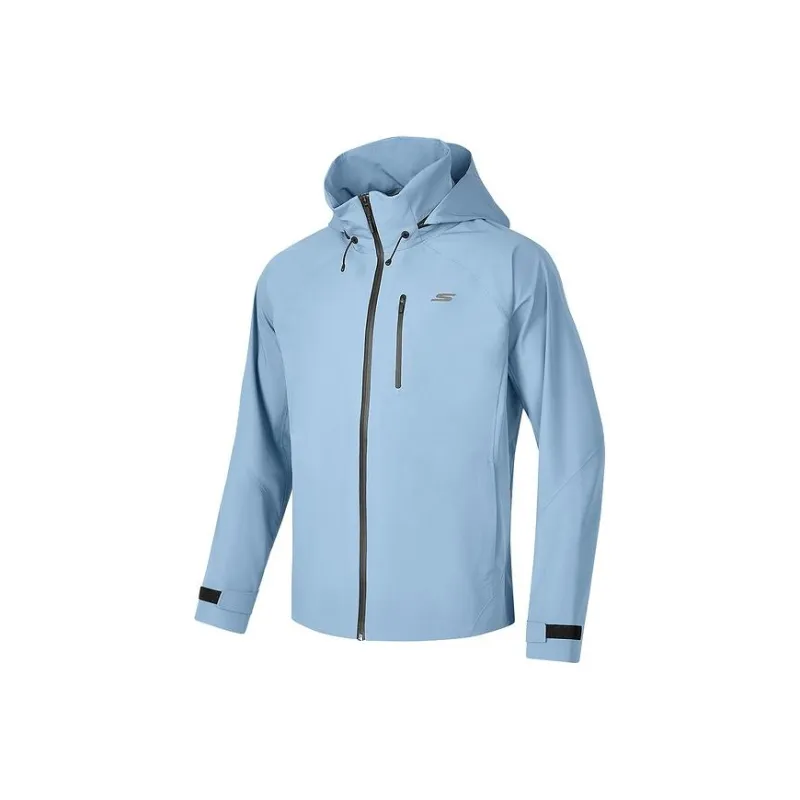 Skechers Jackets Coats Men's Blue Floral Crown-0