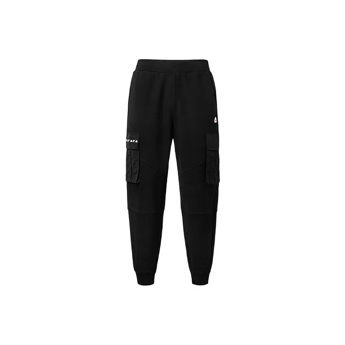 Kappa Jogger Casual Pants Men's Black-0