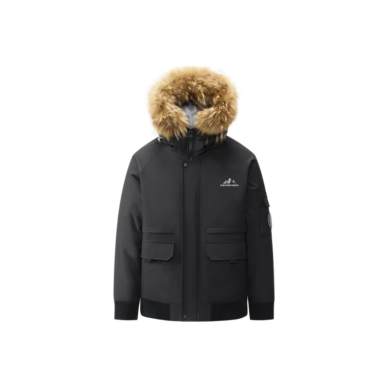SWAMP AREA Parka Down Jacket Unisex-0